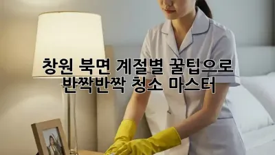 🏡창원 북면🏡 계절별 꿀팁으로 ✨반짝반짝✨ 청소 마스터!